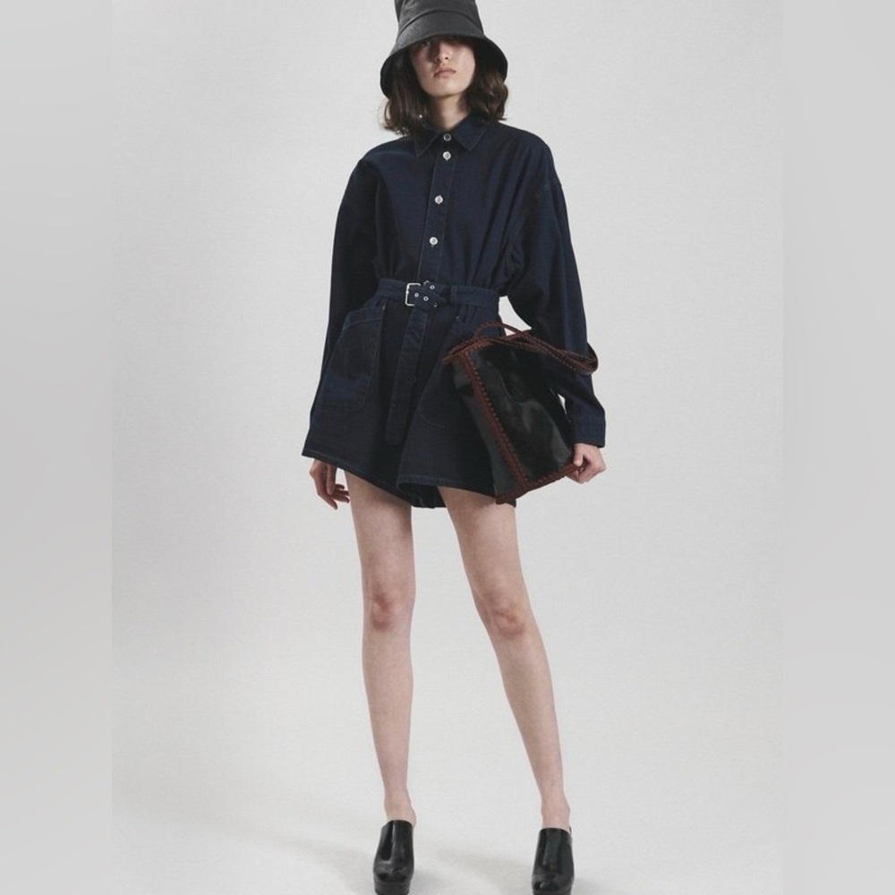 Rachel Comey Saunter Jumpsuit Indigo - size 8